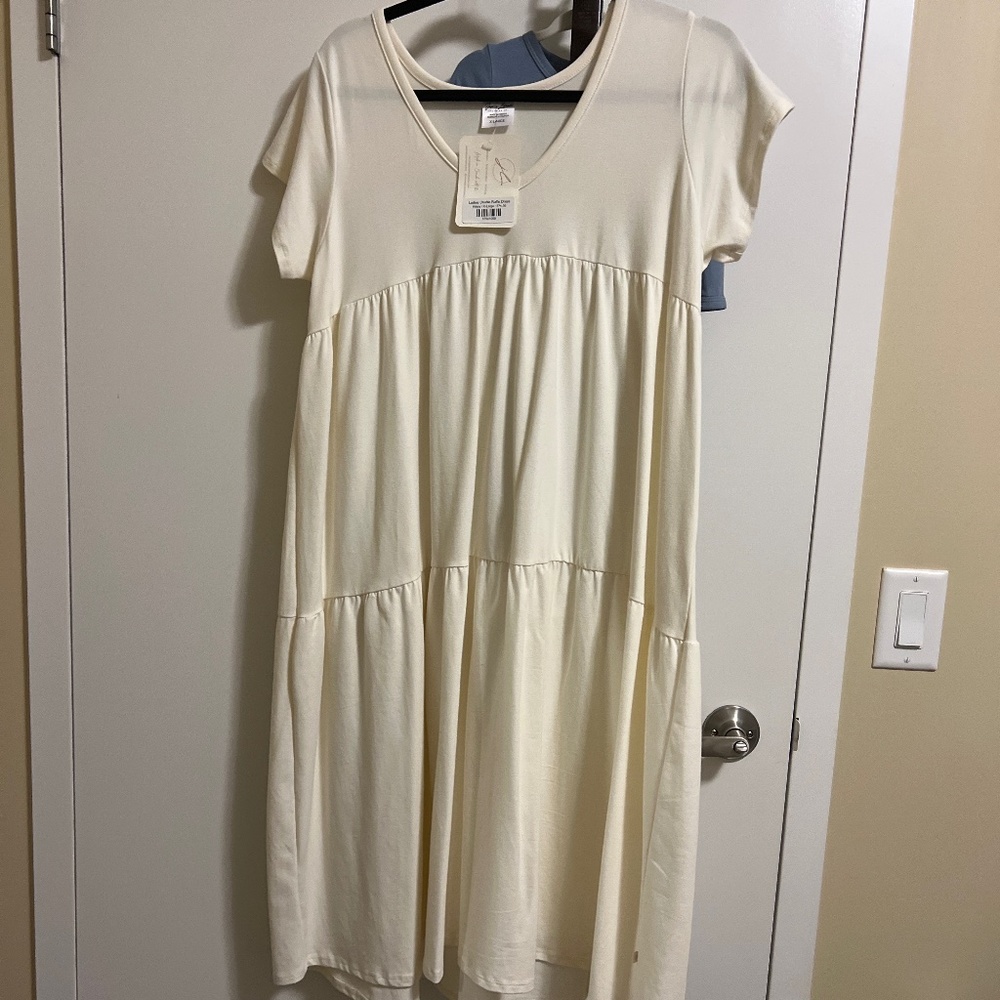 Jax & Lennon double ruffle dress